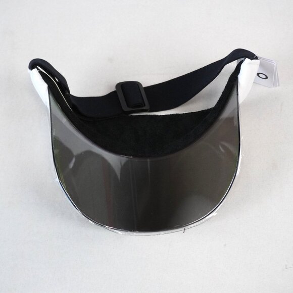 ALO Yoga Airlift Holographic Solar Visor w/ Adjustable Buckle in White OS - NWT - Picture 4 of 10